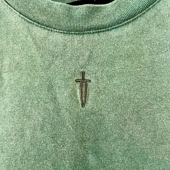 Ironwilled STAPLE OVERSIZED TEE - VINTAGE GREEN (Men/X- Large) - Picture 3 of 5